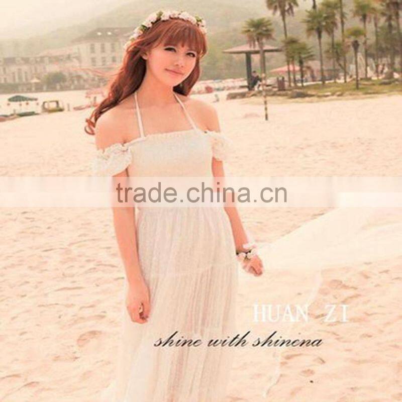 Wholesale Decorate Bridal Headpiece Rose Flower Head Wreath