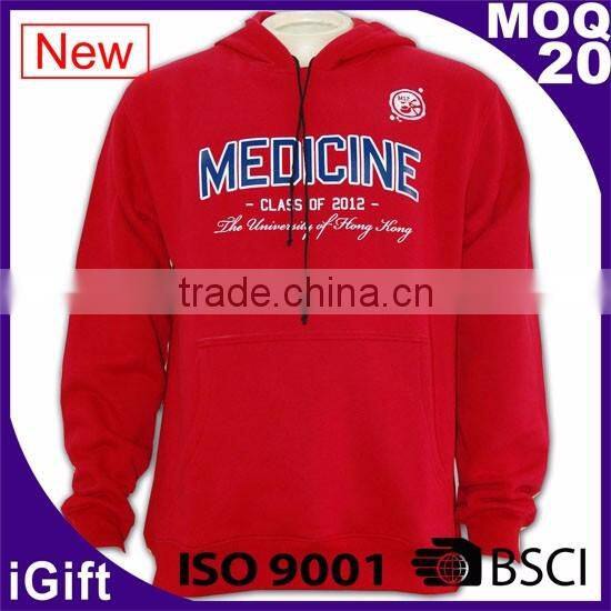 Custom Male Heavy Pullover Hooides Hot sale Colorful Sweatshirt