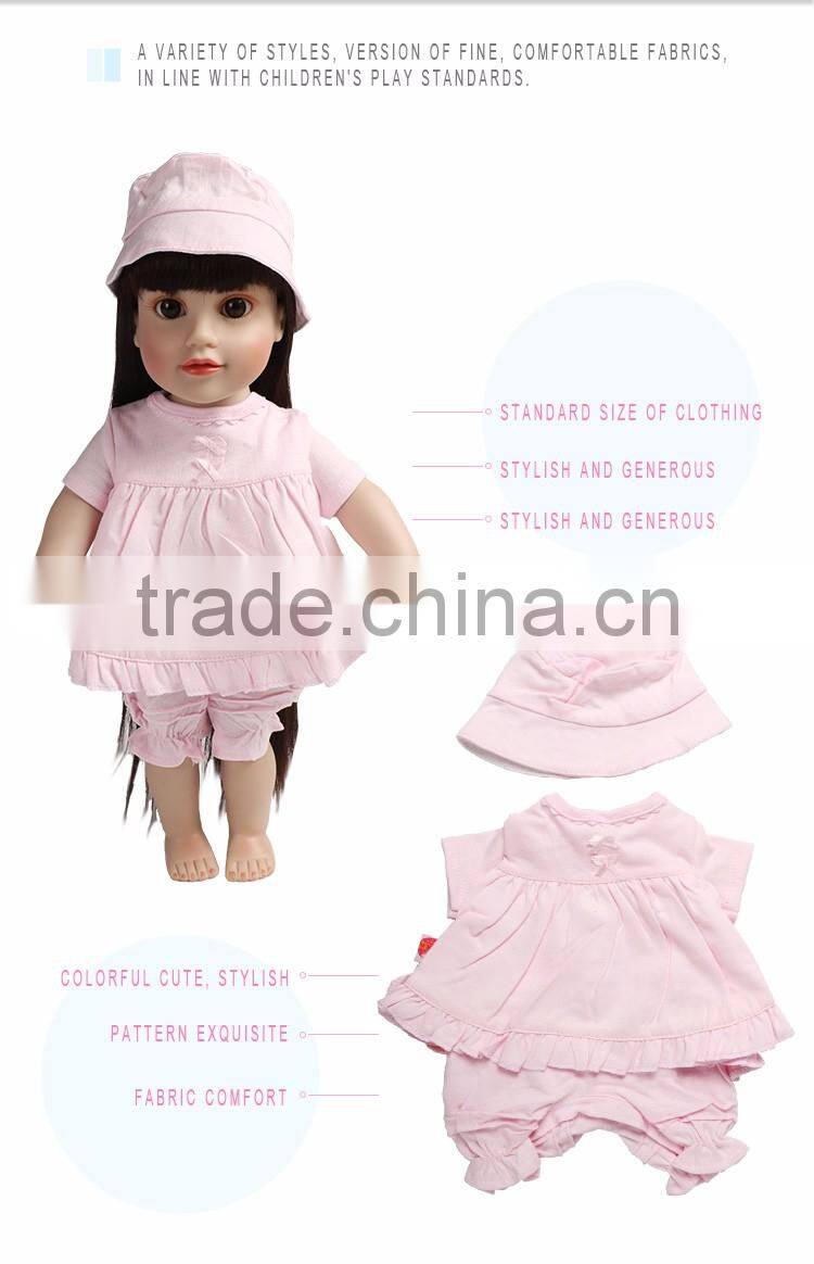 China alibaba with high quality free patterns doll clothes
