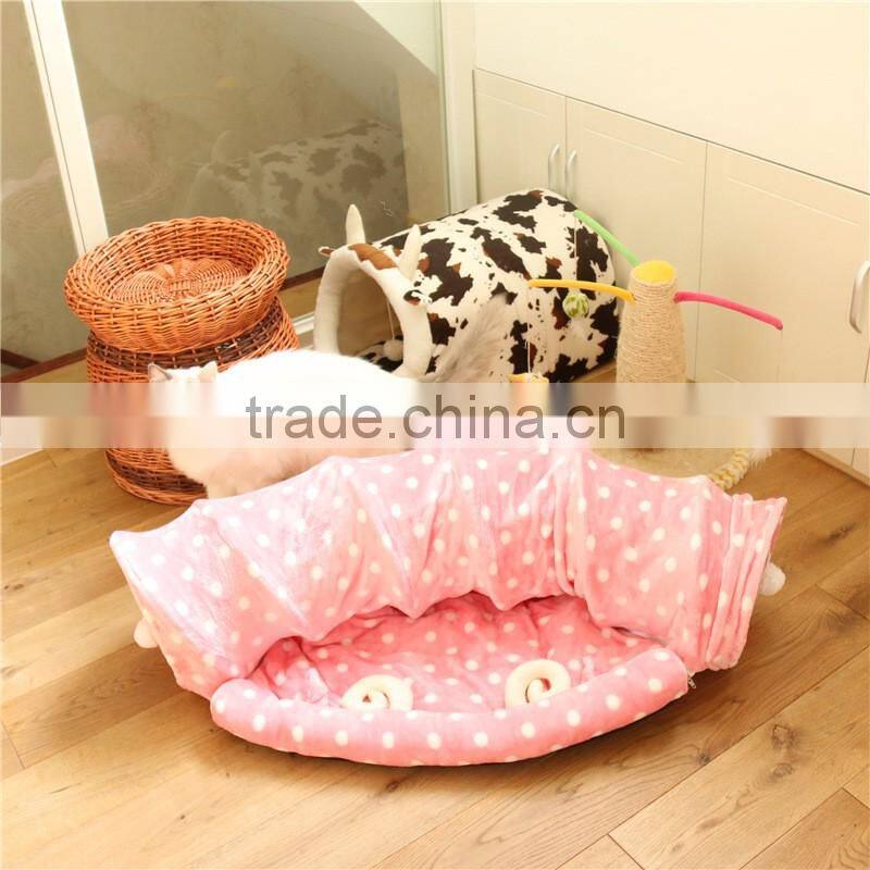 R1899H 2017 popular cat tunnel cat bed