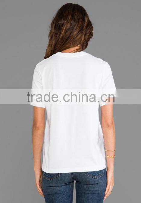 100% cotton round neck t-shirt