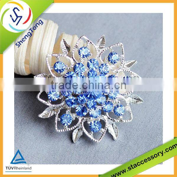 2015 Hot selling wholesale metal rhinestone button