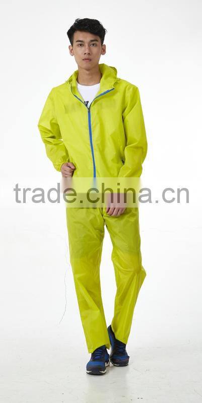 2016 Latest Fashion Waterproof PVC Rain Suit