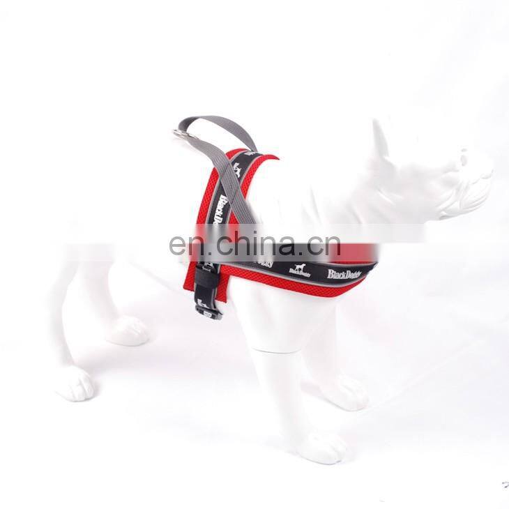 Custom Polyester Fabric Nylon Rope Dog Leash And Harness Wholesale