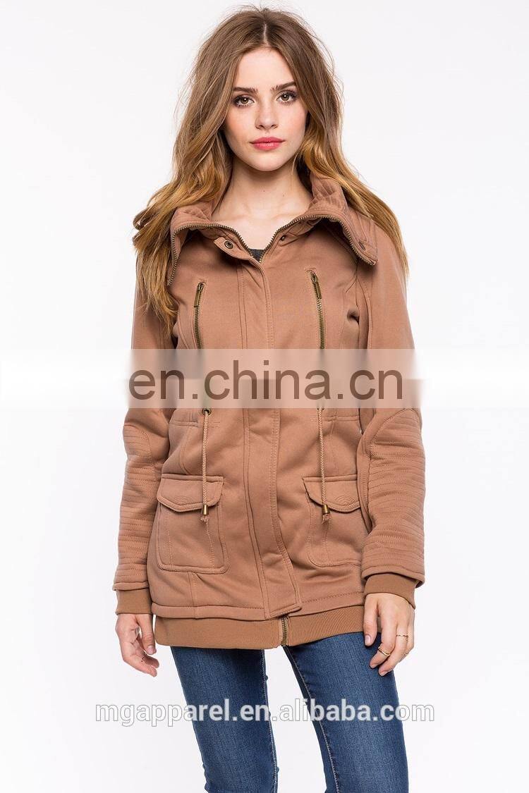 2016 New arrival winter clothes fashion fleece lady coat winter coats for women