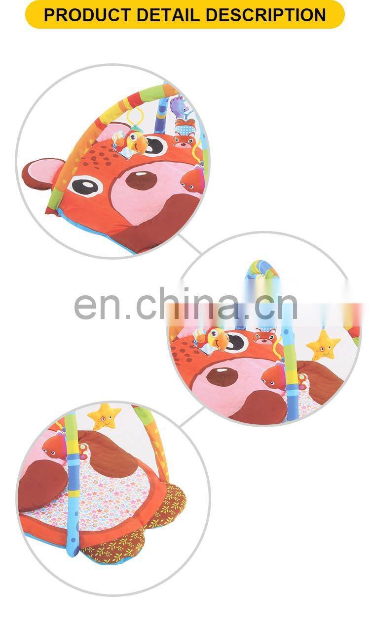 New design cartoon floor gym mat the infant play mat