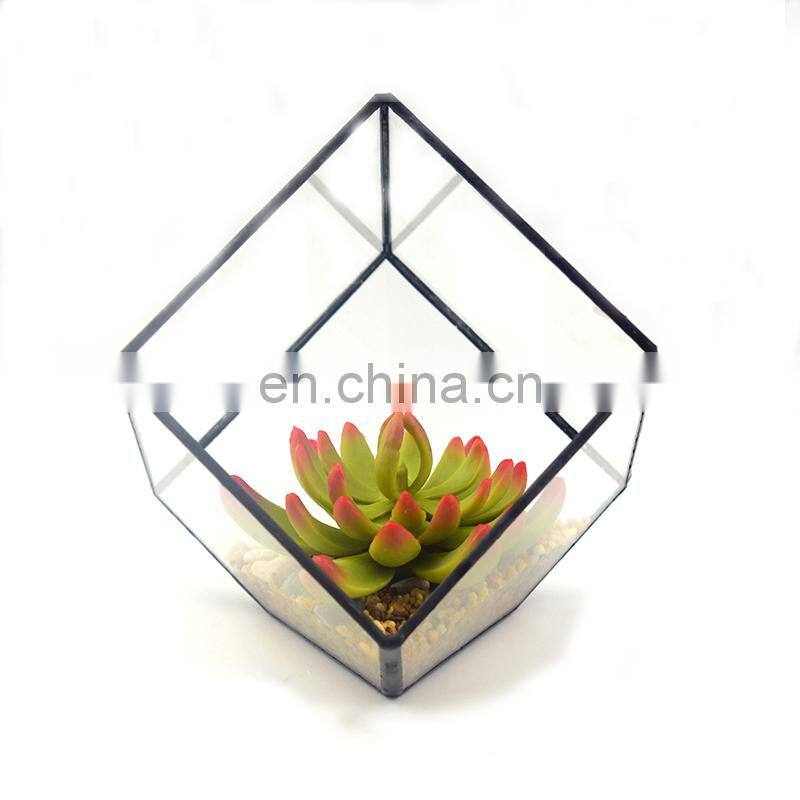 glass terrarium geometric glass terrarium wholesale