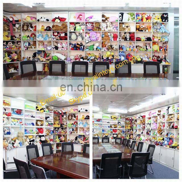 2016 OEM design stuffed plush white fox with big eyes