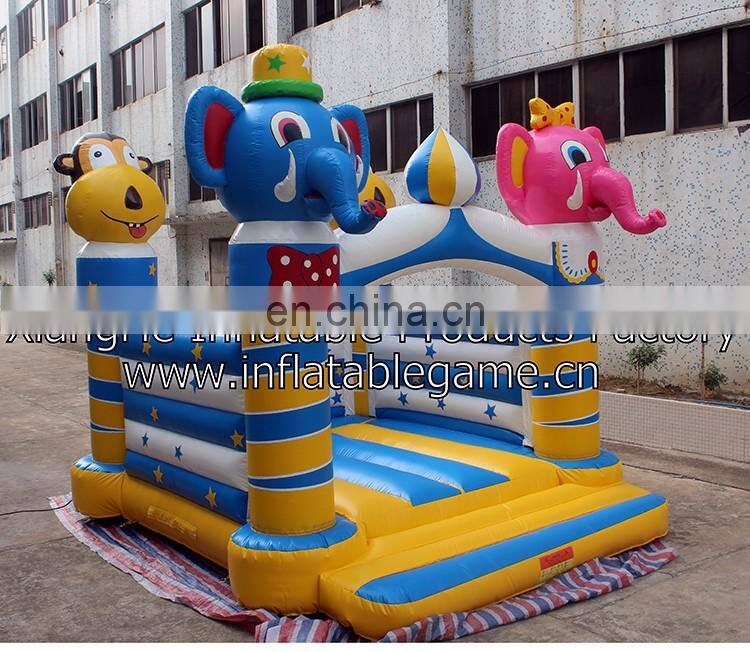 Backyard inflatable bouncer kids play tent house