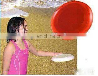 promotional plastic silicone foldable frisbee