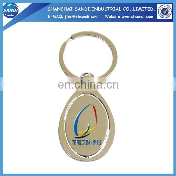 high quality oem metal custom keychain