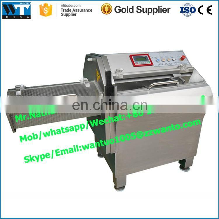 Beef lamb pork Meat chops steak cutter frozen meat cutting machine