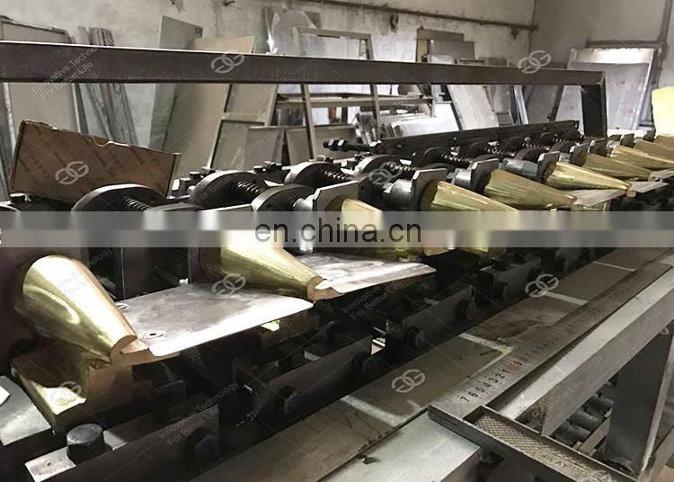 High Quality Commercial Used Crisp Rolled Sugar Waffle Cone Rolling Making Machine Fully Automatic Ice Cream Cone Line For Sale