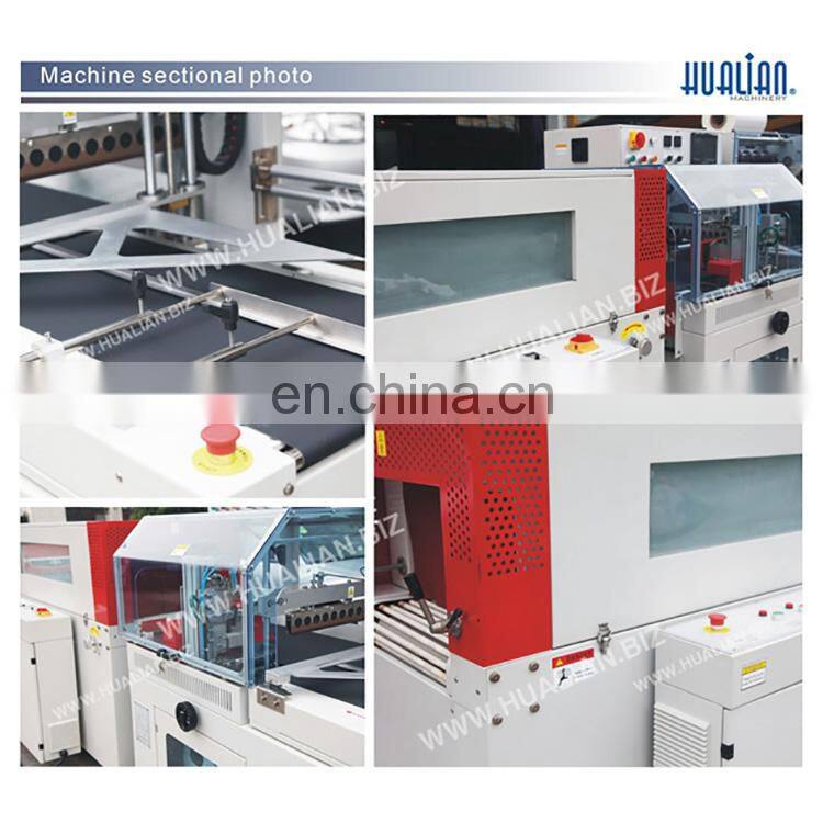 BSF-5545LE+BS-5030X HUANAN High Quality Fast Auto Sealing And Shrink Machine