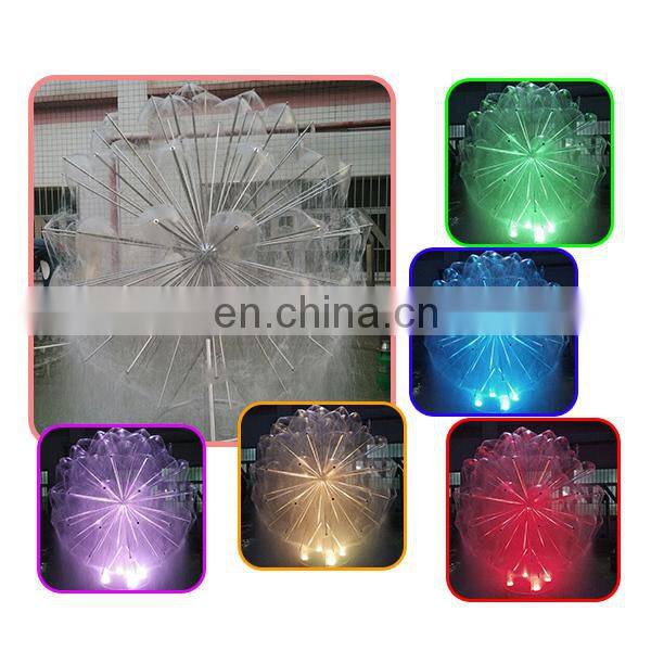for water show use with projection water screen nozzle