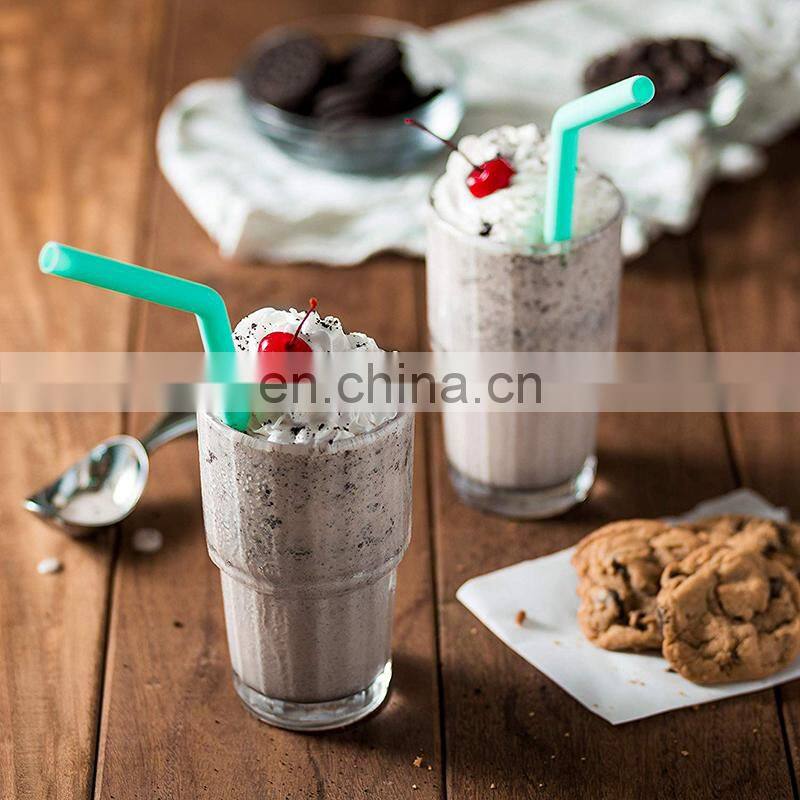High Quality Colorful Silicone Drinking Straws