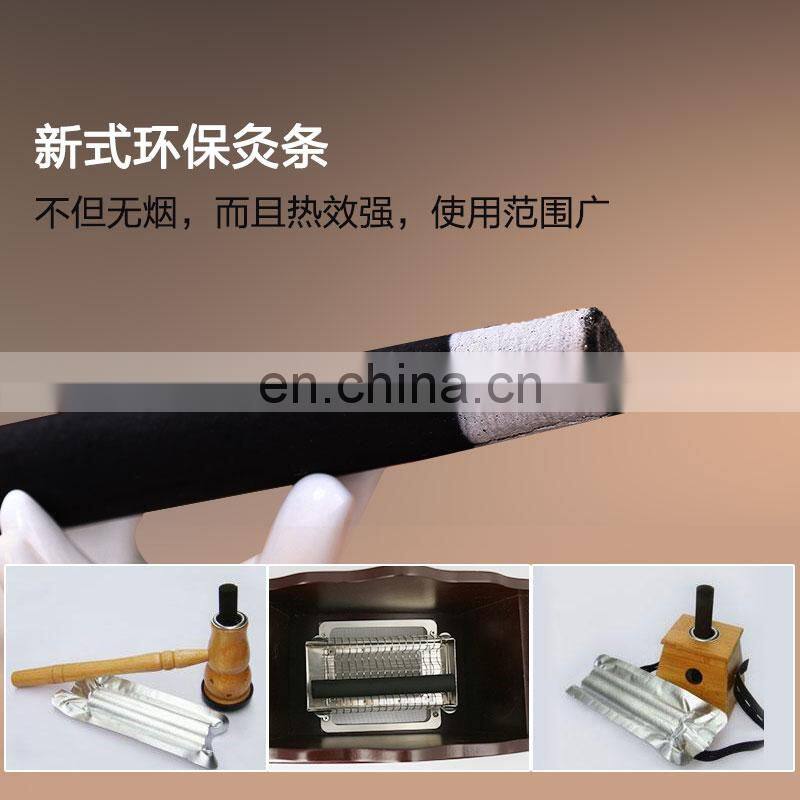 Natural mugwort artemisia Chinese smokeless moxa roll for acupuncture massage moxibustion roller