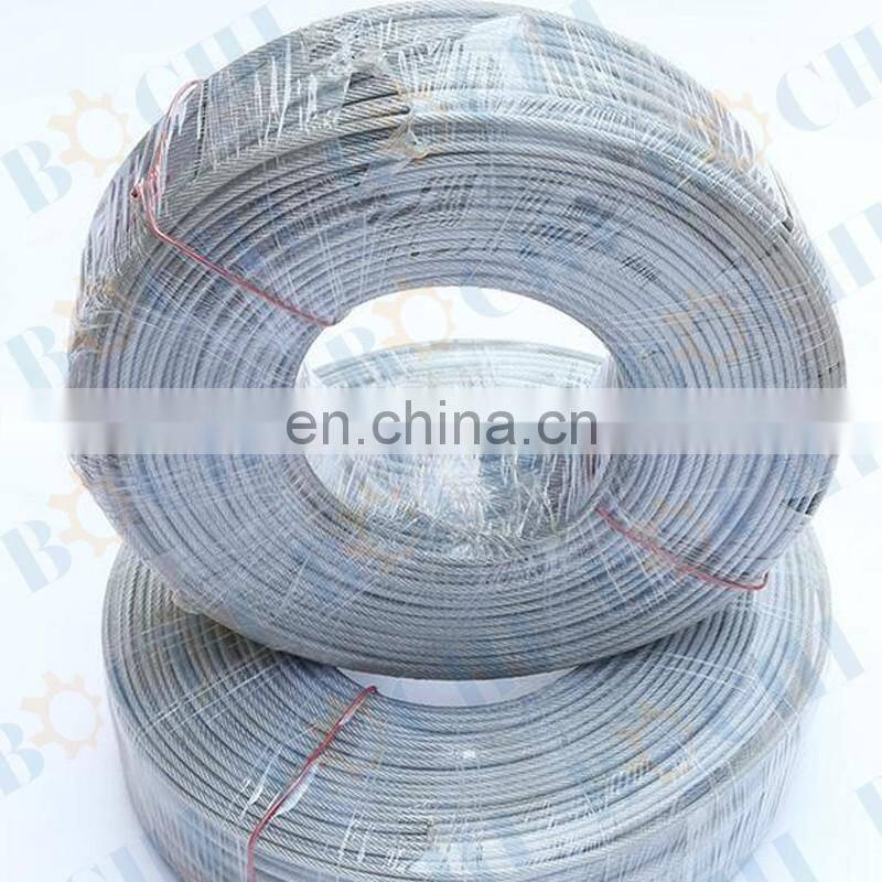 US Standard Plastic Coated Steel Wire Rope