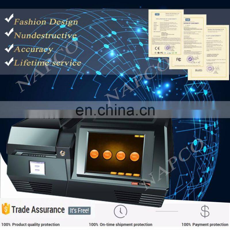 Gold business use precious metal XRF Analyzer and tester