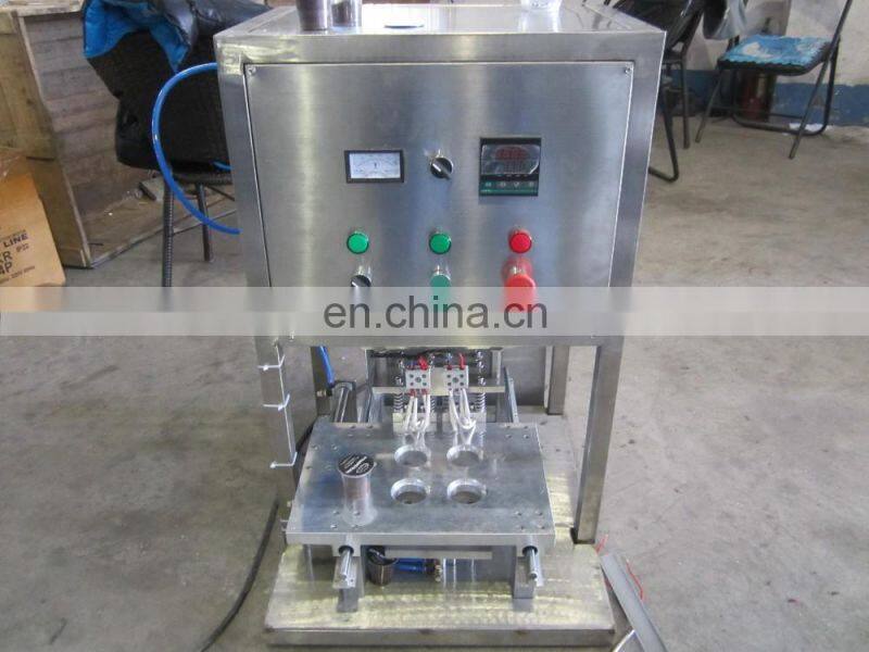 Shanghai factory price for semi-automatic alcoholic beverage sealing machine