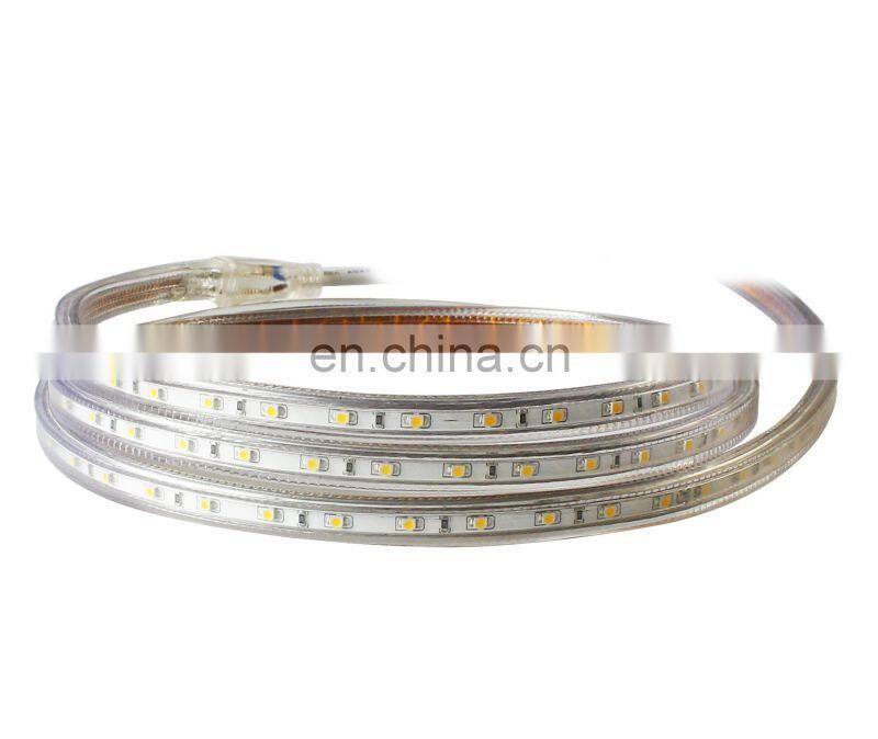 Rubber 100m hydrophilic strip indoor/outdoor led rope light 220v 230v 240v