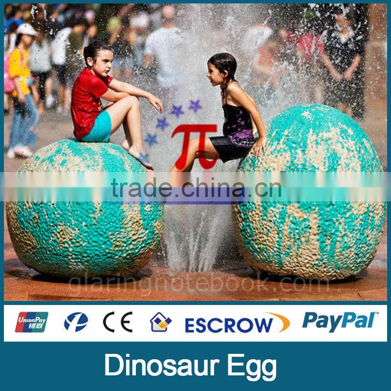JLDE-0435 outdoor playground rides dino egg for children