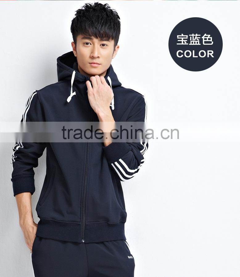 OEM Plain Fashion Hign Quality Breathable Sport Men Tracksuit