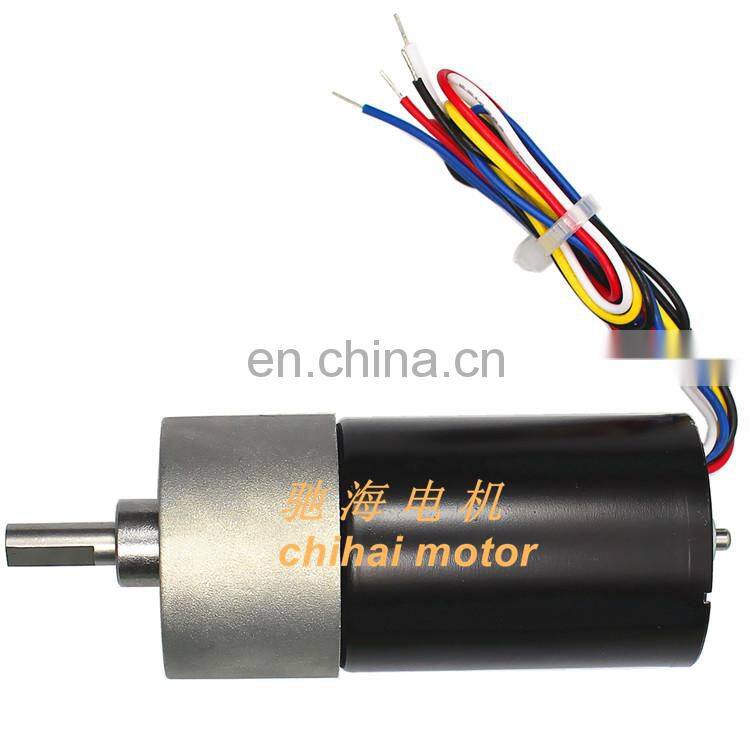 chihai motor CHR-GM37-BLDC3650 Brushless reduction DC 12Vmotor with large torque for rocker arm adhesive machine
