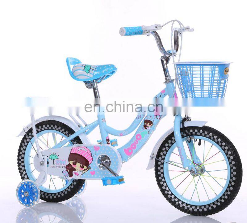 16 inch new model cheap price fashion girl bike bicycle for 6 years old children