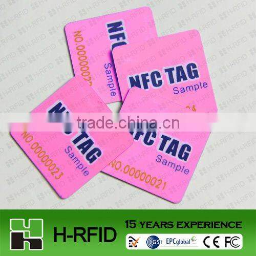passive RFID payment tag/Ntag203 NFC smart tag from China manufacturer