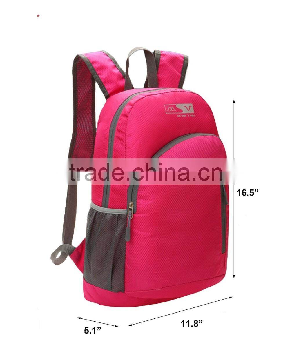 Foldable Ultra Lightweight Packable Backpack For Men and Women Handy Daypack Travel, Camping, Outdoors, Hiking