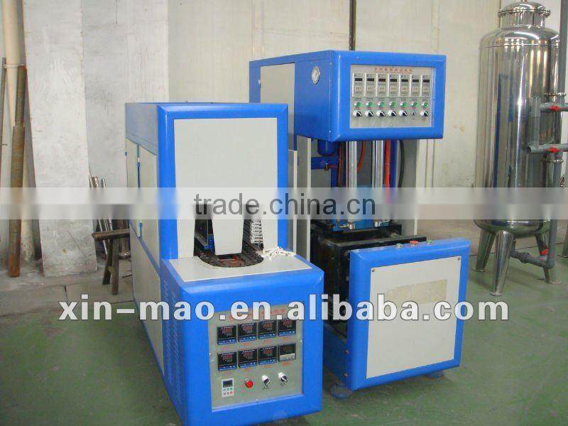 PET Semi-auto one-pull-two Bottle blowing machine