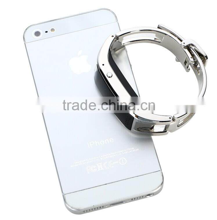 Stainless Steel OLED screen metal band D8 smart watch smart bracelet