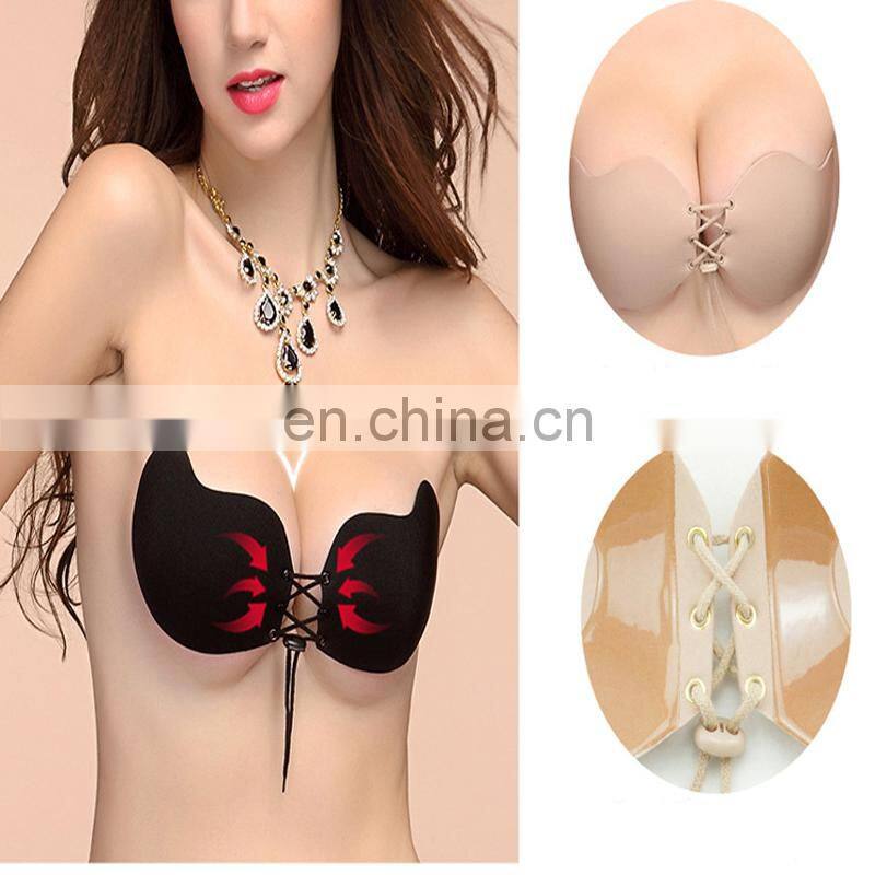 1Pcs Sexy Self-Adhesive Invisible Silicone Bra Woman Push Up Bras Bust Front Closure Gel Strapless Backless Seamless Sticky