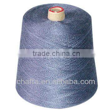 50/40/10 28/2 NM wool/viscose/nylon yarn