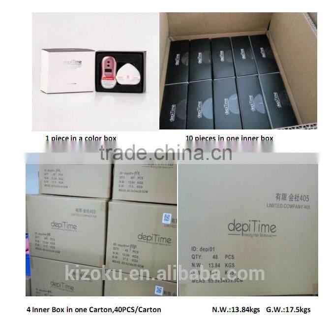 Women 2016 facial depiTime Hair Removal Laser/women face electric Hair Remval machine &The latest permanent IPL Epilator achine