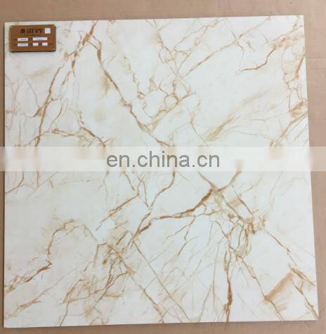 Customized design nano diamond crystal marble glazed polished tile for flooring porcelain ceramics