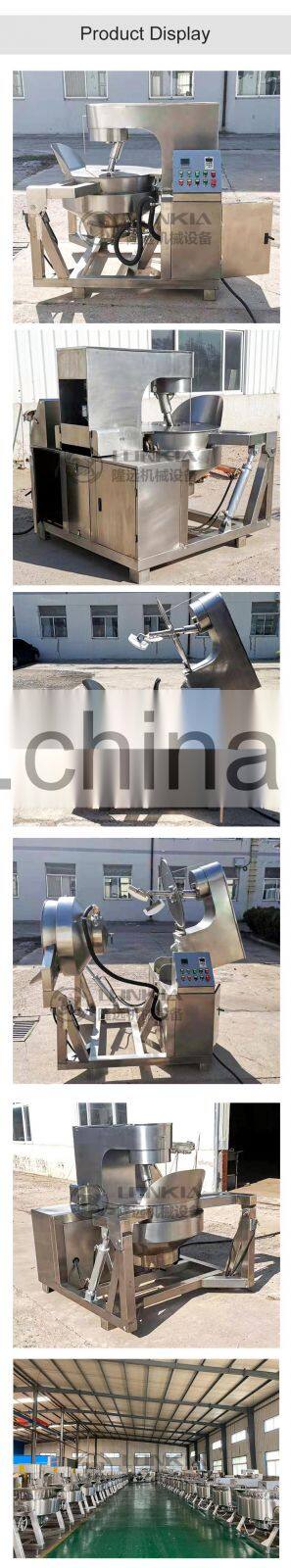 Big Capacity Automatic Industrial Caramel Flavored Gas Electric Popcorn Machine