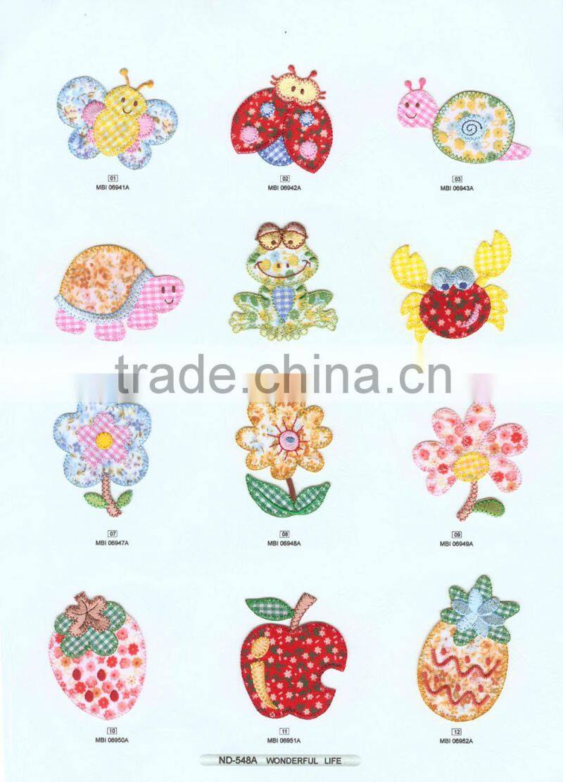 high end fashion lovely emboridery patch