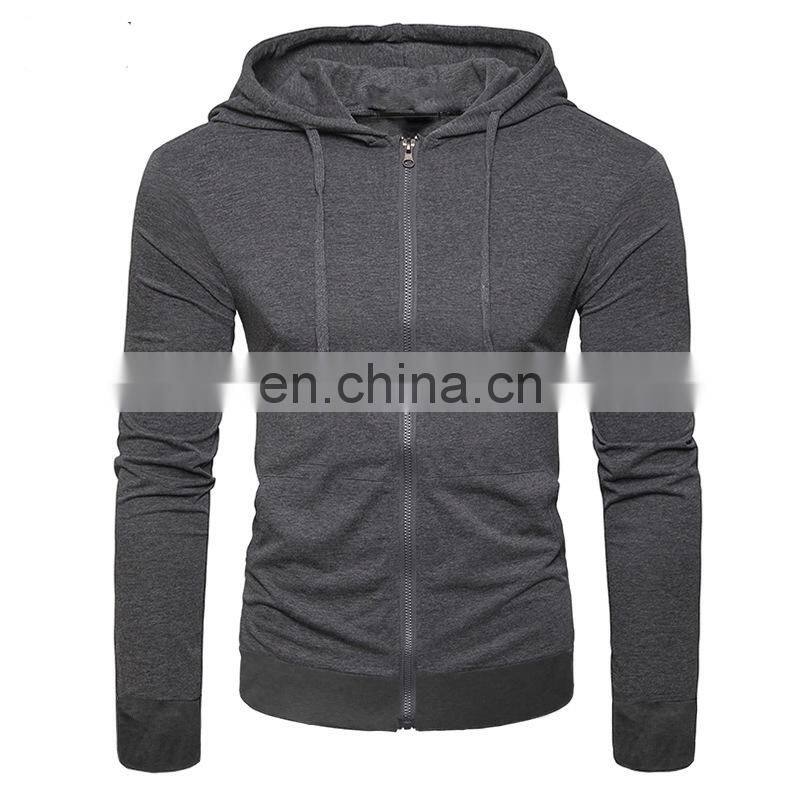 Wholesale Large Size Logo Men's/Women's Spring and Autumn Long Sleeve Hooded Cardigan jacket jogging suit
