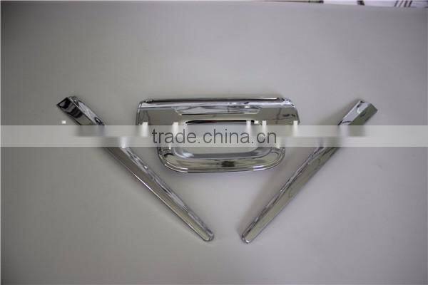Chrome Kits Accessories Rear Gate Cover For 2015 Mitsubishi Triton L200