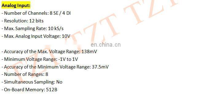 USB-6008 USB Data Acquisition Card Multifunction USB DAQ 779051-01