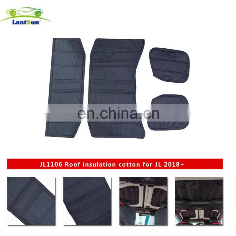 roof hardtop heat insulation cotton for jeep for wrangler jl 2018-2020