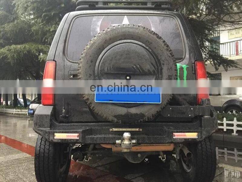 Maiker steel rear bumper for Suzuki Jimny accessories back bumper with tire carrier 4x4 parts