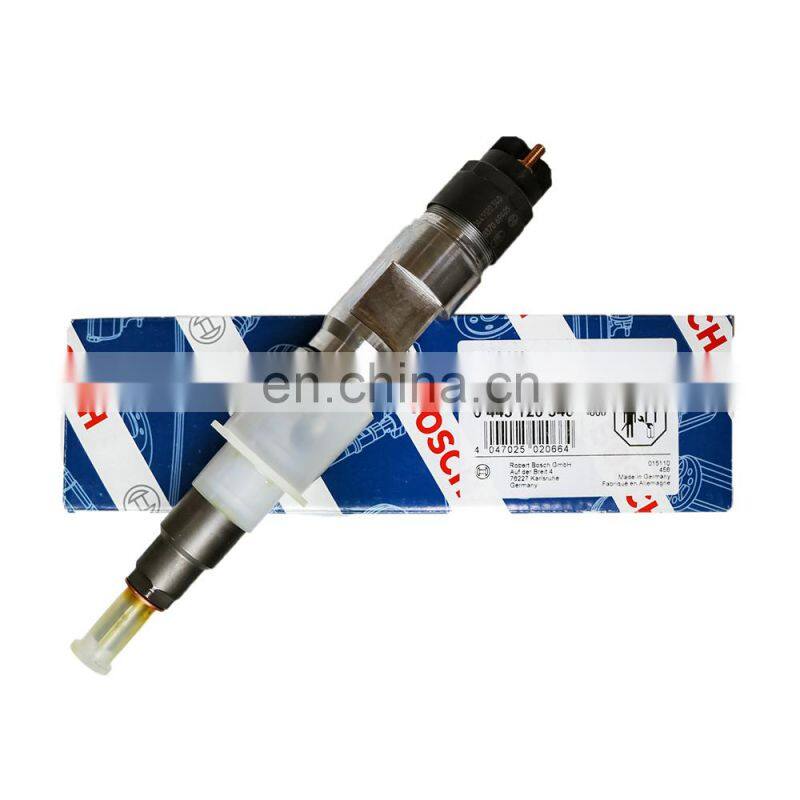 Original new Fendt Sisu diesel engine parts common rail injector 0445120340,0445120063,0986435547 for hot sale