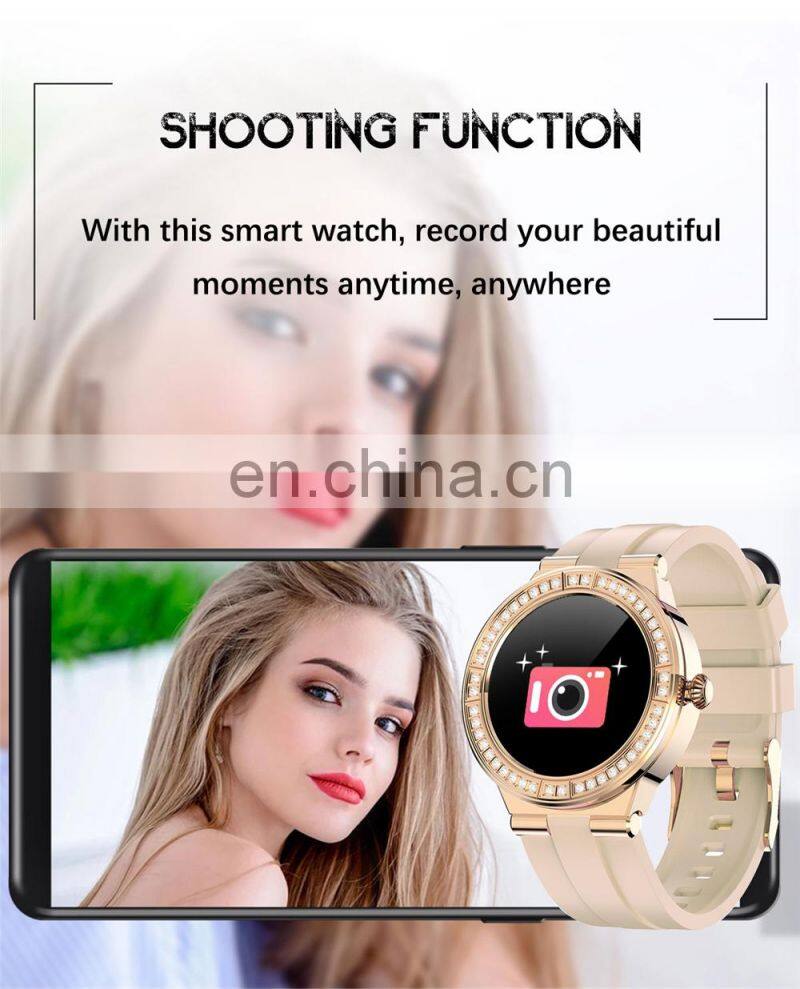 LIGE BW0323 Women Smartwatch For Android Ios Waterproof Heart Rate Fitness Wristwatch Exercise Smart Watch