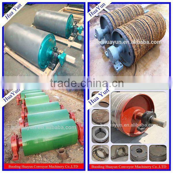 conveyor drum pulley / tail bend pulley for material handling conveyor