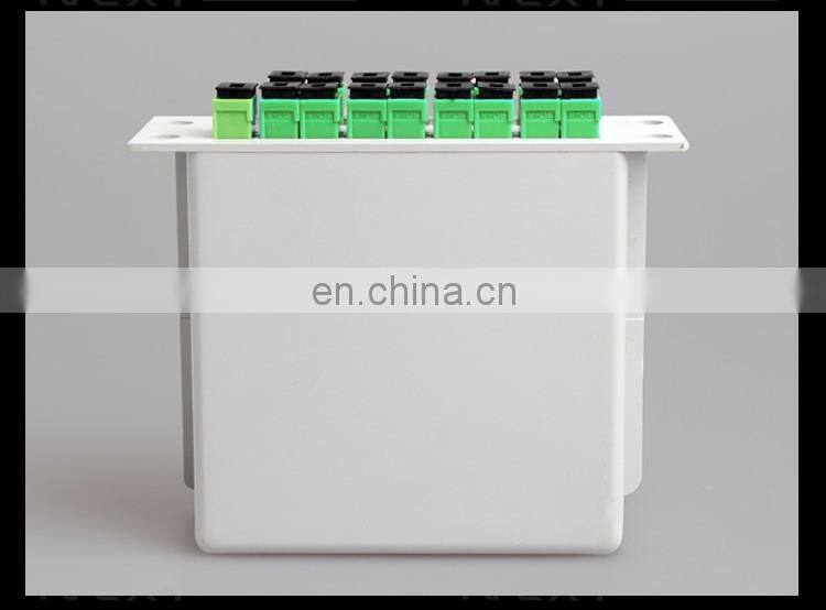 FTTH 1X16 PLC Insertion Type cassette Fiber Optic box Splitter with SC/apc connector