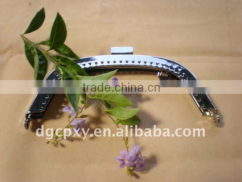 Metal Purse Frame With Sewing Holes