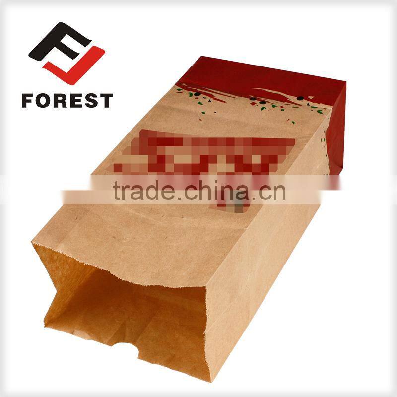 Brown paper food bags, printable paper bags China